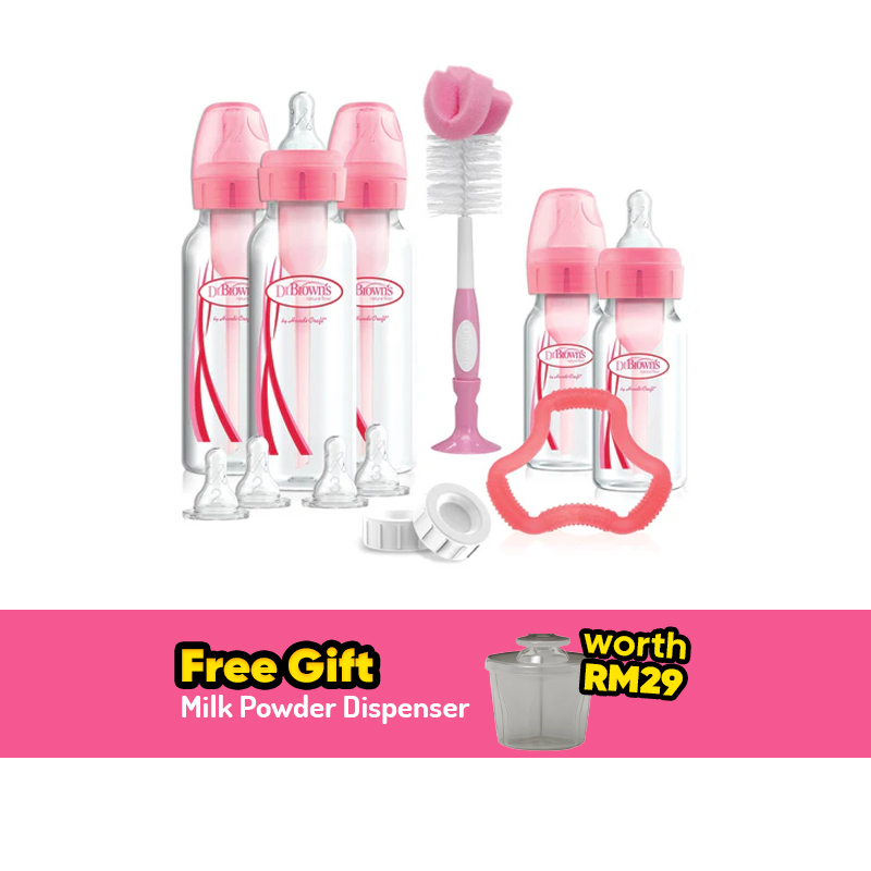 Dr. Brown's Narrow Neck Gift Set + FREE GIFT